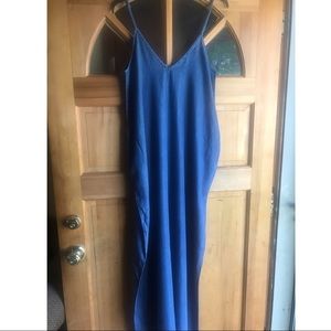 Denim Maxi Summer Dress